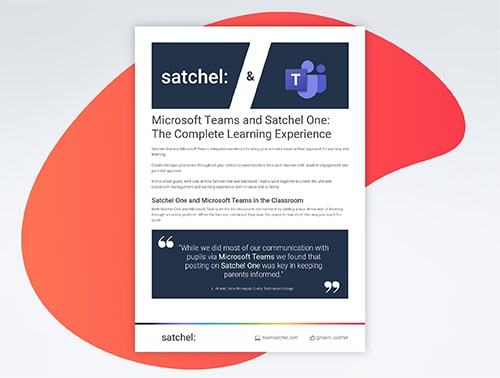 Resource detailing how to use Microsoft Teams and Satchel One